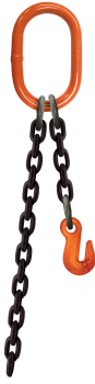 9/32" SAB X 20' WELDED SINGLE ADJ LOOP STYLE B G100 CHAIN SLING